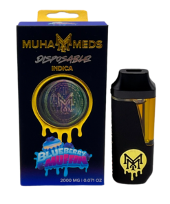 Muha Meds 2G Disposable Vape - BlueBerry Muffin